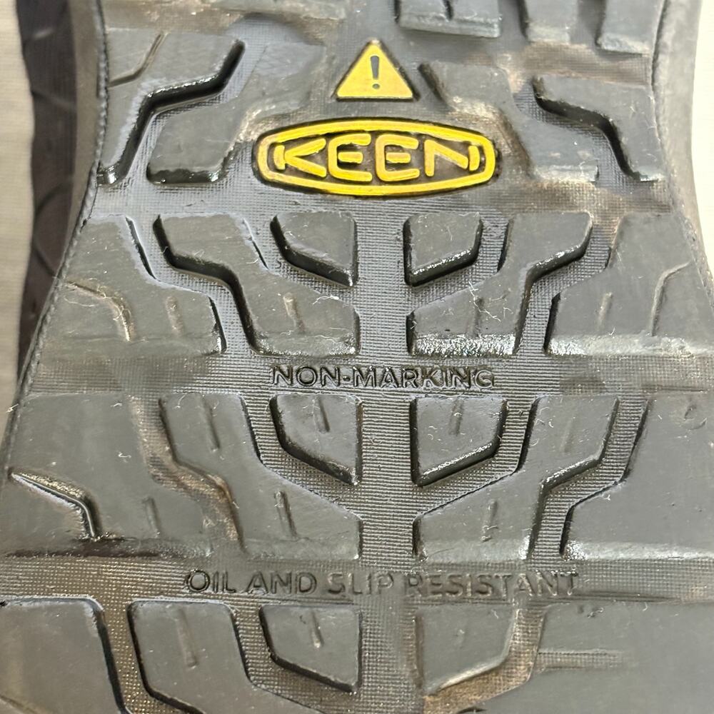 KEEN Utility Kenton ESD Work Shoes Carbon Toe Black Men's 14 EE Wide SD35 - Picture 9 of 10